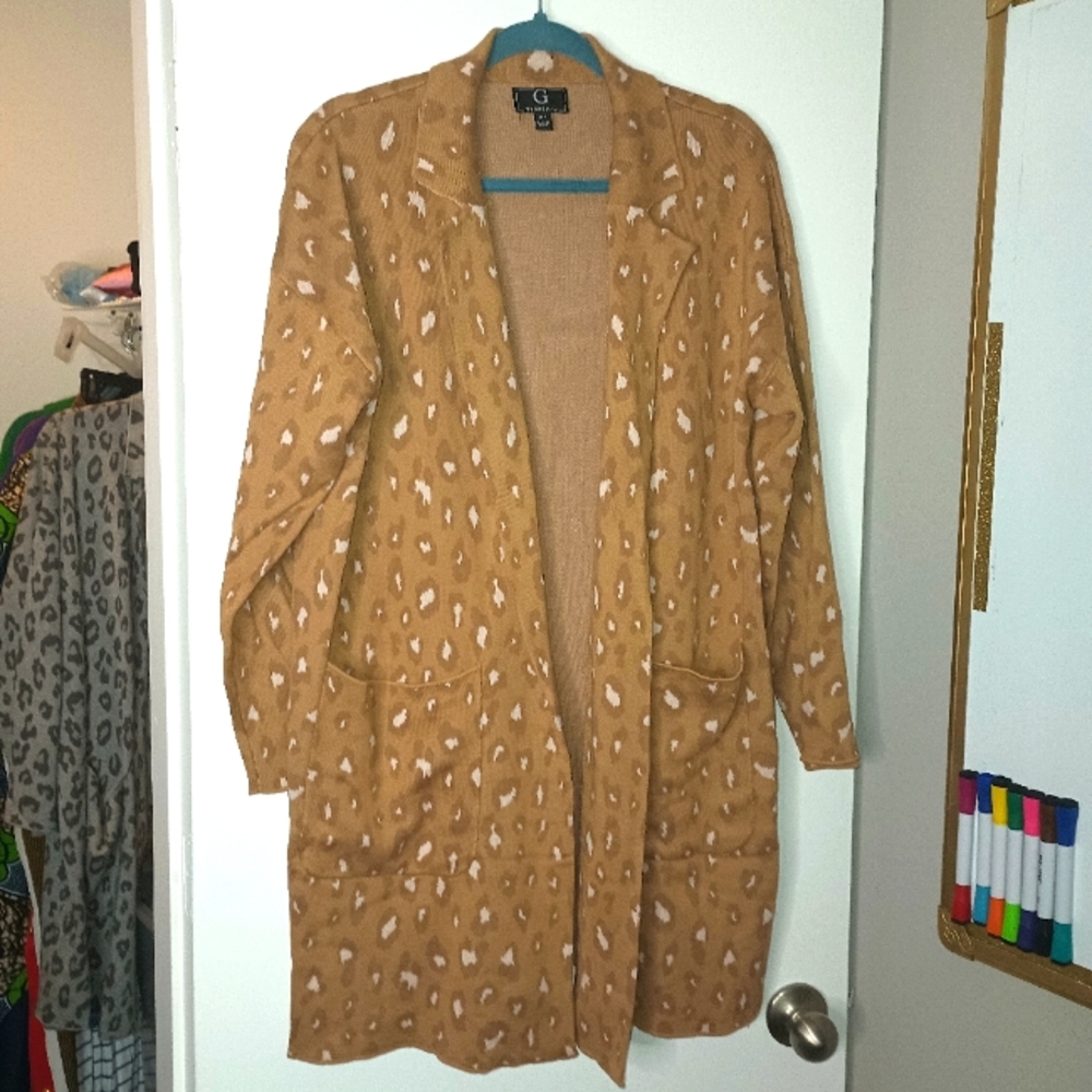 G BY GIULIANA Leopard Shacket